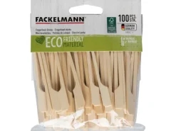 New Fackelmann Fingerfood-Sticks Fair 9 cm Bambus 100 Stück FSC®