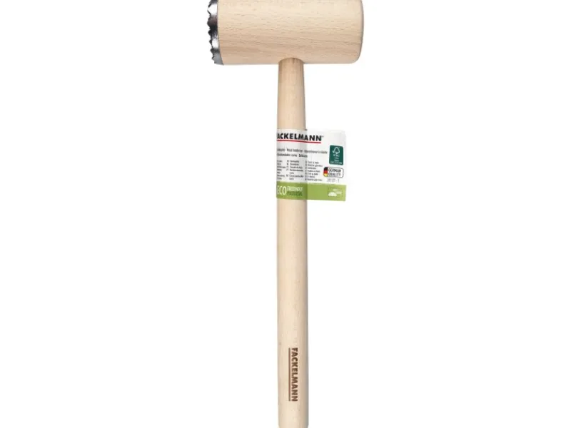 Fackelmann Küchenhelfer<Fleischklopfer Fair 32 cm Buche