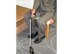 Fackelmann Greifhilfe 76 cm Schwarz/Silber< Küchenhelfer