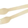 Fackelmann Holzgabeln Fair 16 cm 30 Stück< Küchenhelfer