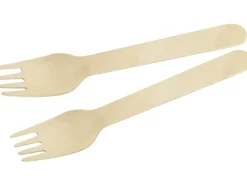 Fackelmann Holzgabeln Fair 16 cm 30 Stück< Küchenhelfer