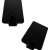 Fackelmann Klebehaken Trapez 4 cm Schwarz< Küchenhelfer