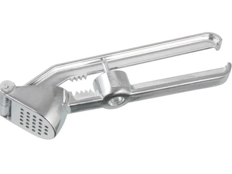 Fackelmann Küchenhelfer<Knoblauchpresse 3in1 Aluminium