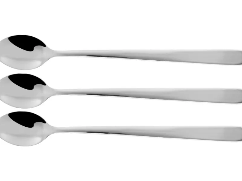 Fackelmann Langstiellöffel 3er-Set 19 cm Edelstahl< Küchenhelfer