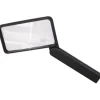 Discount Fackelmann Lupe 2-/3-fache vergrößerung Faltbar 11 cm x 8 cm Schwarz