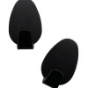 Hot Fackelmann Ovalklebehaken Schwarz 2 Stück 3 cm