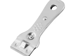 Fackelmann Küchenhelfer<Reinigungsschaber mit Klingen Edelstahl 13,5 cm Silber
