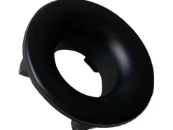 Fackelmann Zubehör Für Küchenarmatur<Rosette für Überlaufloch Ø 22 mm Schwarz