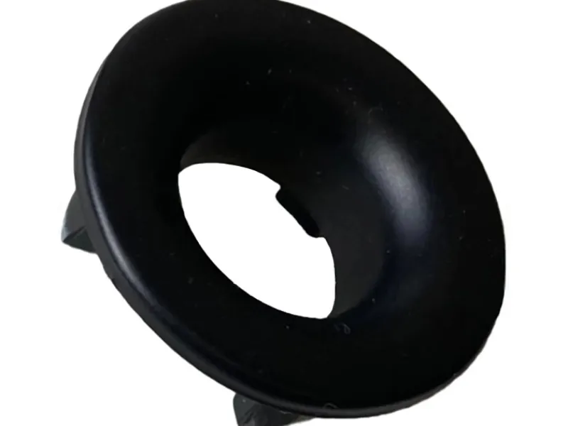 Fackelmann Zubehör Für Küchenarmatur<Rosette für Überlaufloch Ø 22 mm Schwarz