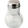 Fackelmann Küchenhelfer<Salzstreuer Rubin Glas 50 ml Transparent