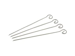Clearance Fackelmann Schaschlikspieße Inox 21 cm 4 Stück