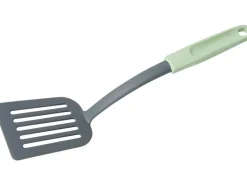 Fackelmann Schlitzwender Ecolution 33 cm Lichtgrau-Mintgrün< Pfannen