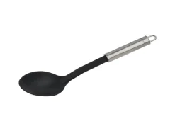 Fackelmann Servierlöffel 31 cm Schwarz/Silber< Pfannen|Küchenhelfer