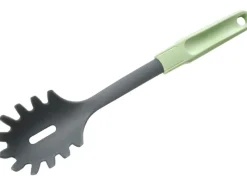 Fackelmann Spaghettilöffel Ecolution 32 cm Lichtgrau-Mintgrün< Pfannen|Küchenhelfer
