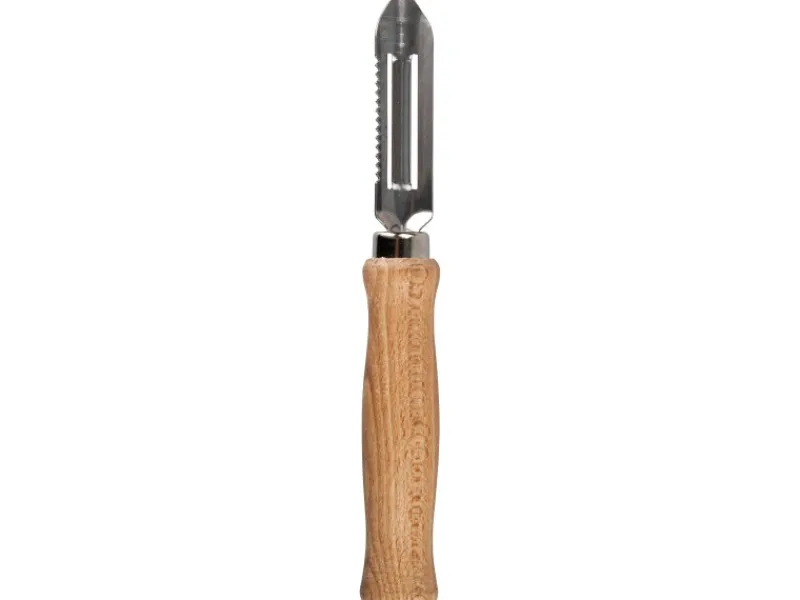 Fackelmann Küchenhelfer<Sparschäler Fair 15 cm Buche