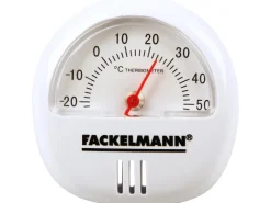 Fackelmann Thermometer mit Magnet 6 cm Weiß< Küchenhelfer|Gefrierschränke