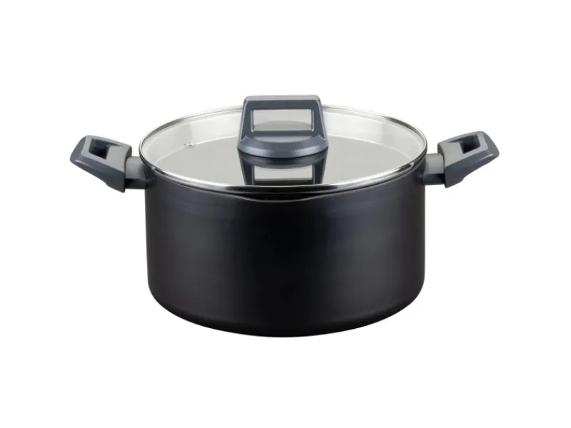 Fackelmann Pfannen<Topf mit Deckel Statement 24 cm Keramik
