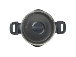 Fackelmann Pfannen|Herde<Topf mit Deckel Statement 20 cm Keramik