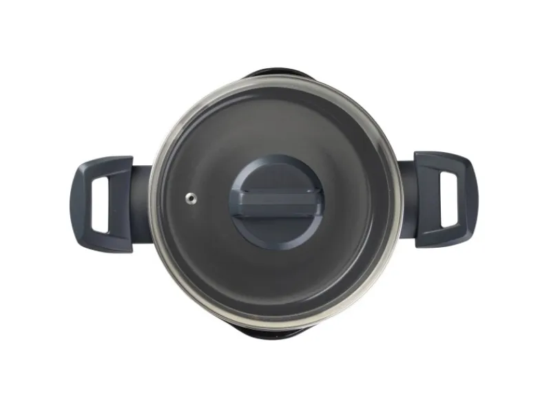 Fackelmann Pfannen|Herde<Topf mit Deckel Statement 20 cm Keramik