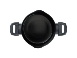 Fackelmann Pfannen|Herde<Topf mit Deckel Statement 20 cm Keramik