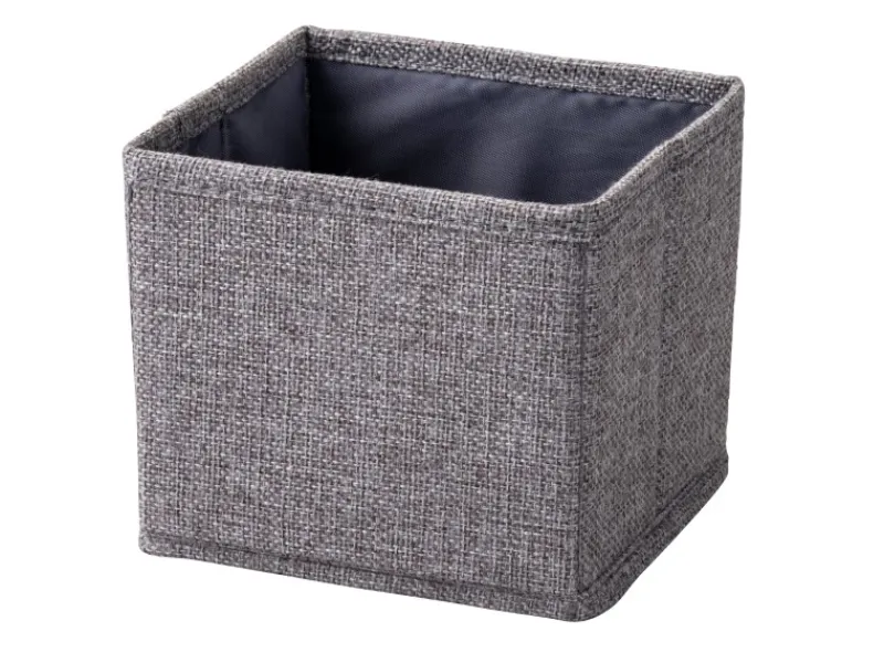 Fackelmann Universalkörbchen Textil 13 cm x 12 cm x 14 cm< Küchen-Ordnungssysteme