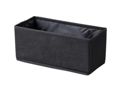Fackelmann Universalkörbchen Textil 13 cm x 12 cm x 28 cm< Küchen-Ordnungssysteme