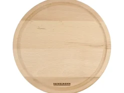 Fackelmann Küchenhelfer|Schneidebretter<Vesperbrett Fair rund Ø 24 cm Buche