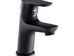 Best Fackelmann Waschbeckenarmatur Oxford 16 cm Schwarz Matt
