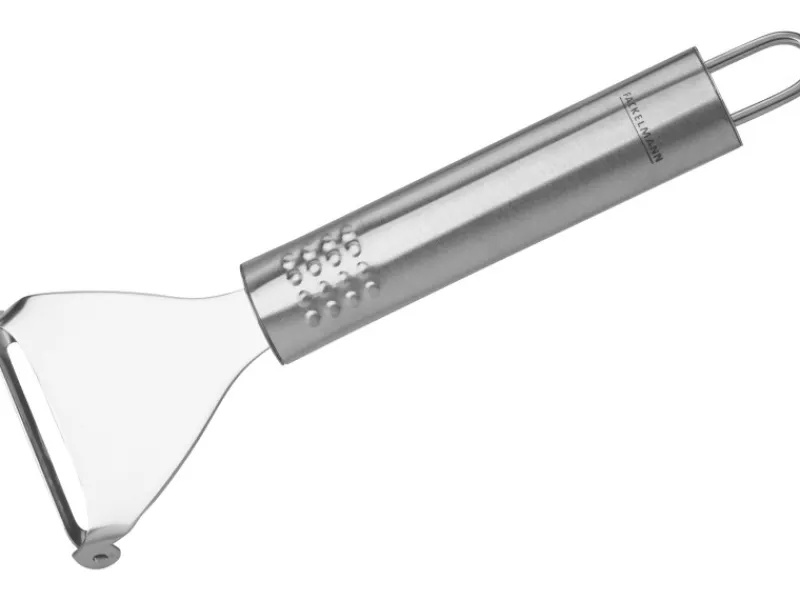 Fackelmann Ziehschäler Edelstahl 17,5 cm Silber< Küchenhelfer