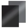 Firefix Stahlbodenplatte Schwarz Dunkelgrau 105 cm x 90 cm 1,5 mm< Herde|Kochfelder