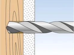 New Fischer Kippdübel Duotec 10 S PH mit Panhead Schraube je 2 Stück