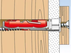 New Fischer Kippdübel Duotec 10 S PH mit Panhead Schraube je 2 Stück