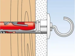 New Fischer Kippdübel Duotec 10 S PH mit Panhead Schraube je 2 Stück