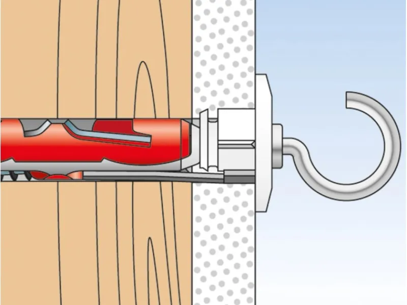 New Fischer Kippdübel Duotec 10 S PH mit Panhead Schraube je 2 Stück