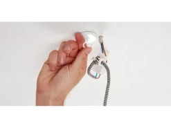 Fischer Töpfe<Klebehaken und Kleber