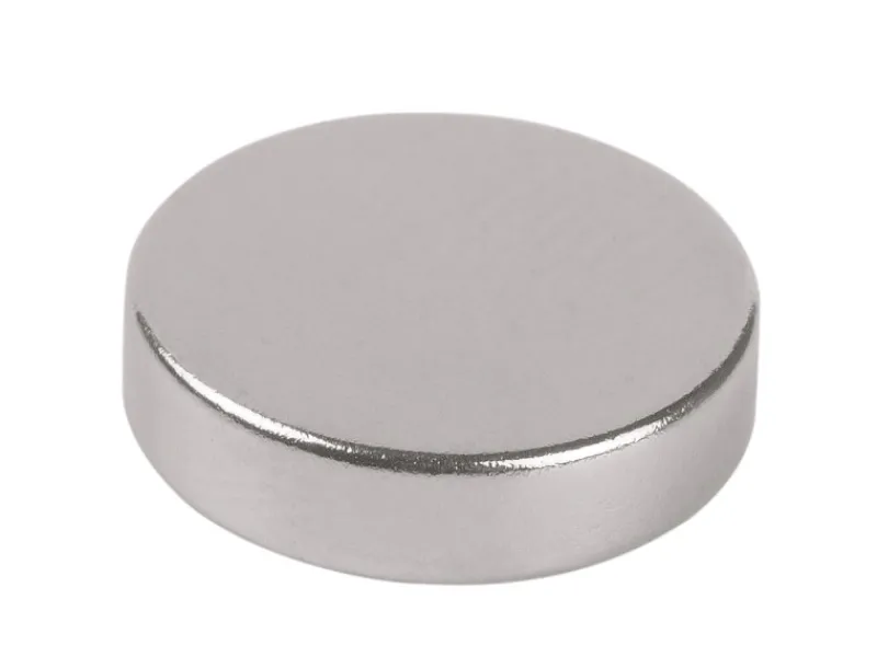 fix-o-moll Magnetscheibe Neodym Ø 12 mm x 3 mm Silber< Kühlschränke