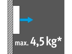 fix-o-moll Magnetscheibe Neodym Ø 12 mm x 3 mm Silber< Kühlschränke