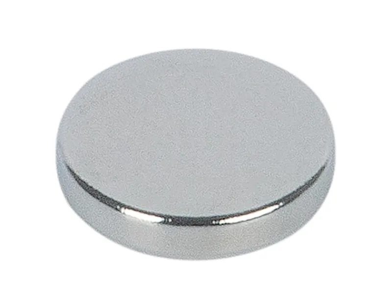 New fix-o-moll Magnetscheibe Neodym Klebend 1,5 mm x Ø 8 mm Silber 10 Stück