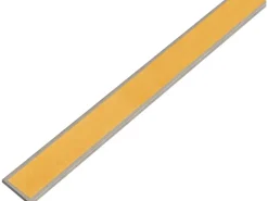 Küchenrückwände<Flachstange Selbstklebend Alu Edelstahldesign Dunkel 20 mm x 2 mm x 1000 mm