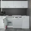 Sale Flex-Well Classic Büroküche Wito 210 cm Weiß
