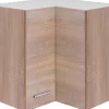 Outlet Flex-Well Classic Küchen-Eck-Hängeschrank Florida 60 cm x 60 cm Sonoma Eiche