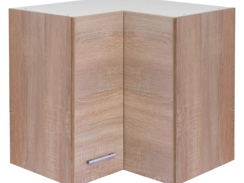 Outlet Flex-Well Classic Küchen-Eck-Hängeschrank Florida 60 cm x 60 cm Sonoma Eiche