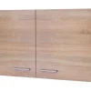 Flex-Well Classic Küchen-Oberschrank Florida 100 cm x 55 cm Sonoma Eiche< Küchenschränke