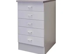 Flex-Well Classic Küchen-Schubkastenschrank Speed 50 cm Weiß< Küchenschränke