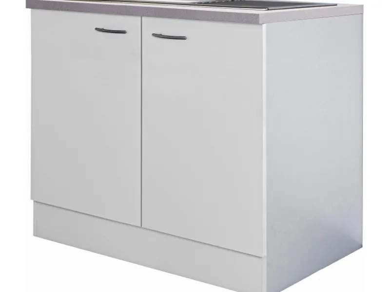 Flex-Well Classic Küchenschränke<Küchen-Spülenunterschrank Wito 100 cm