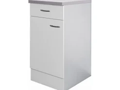Flex-Well Classic Küchen-Unterschrank Wito 40 cm Weiß< Küchenschränke
