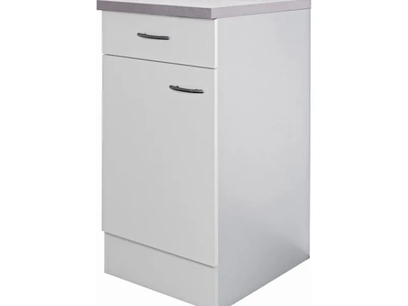 Flex-Well Classic Küchen-Unterschrank Wito 40 cm Weiß< Küchenschränke