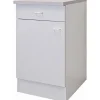 Flex-Well Classic Küchen-Unterschrank Speed 50 cm Weiß< Küchenschränke