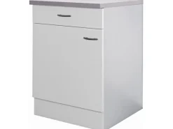 Best Flex-Well Classic Küchen-Unterschrank Wito 60 cm Weiß