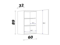 Sale Flex-Well Classic Küchenzeile Wito 280 cm Weiß